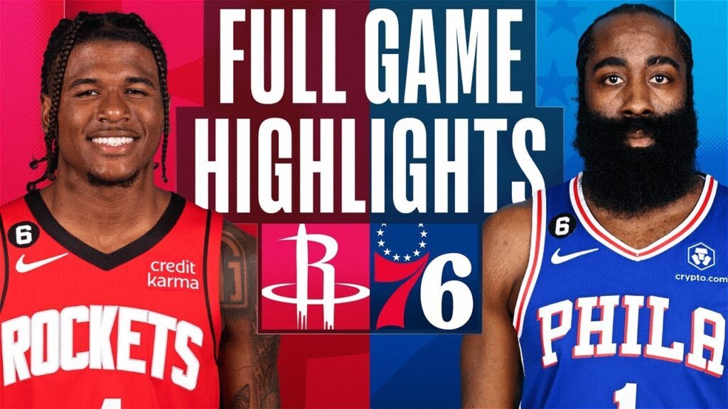 Houston Rockets vs. Philadelphia 76ers Full Game Highlights | Feb 13 | 2022-2023 NBA Season