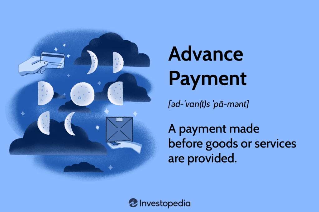 Advance Payment: What It Is, How It Works, Examples