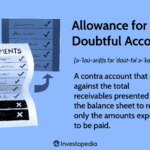 Allowance for Doubtful Accounts: Methods of Accounting for