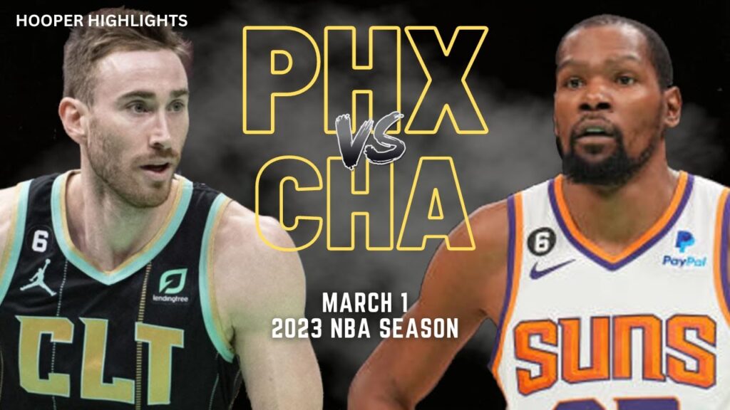 Phoenix Suns vs Charlotte Hornets Full Game Highlights | Mar 1 | 2023 NBA Season
