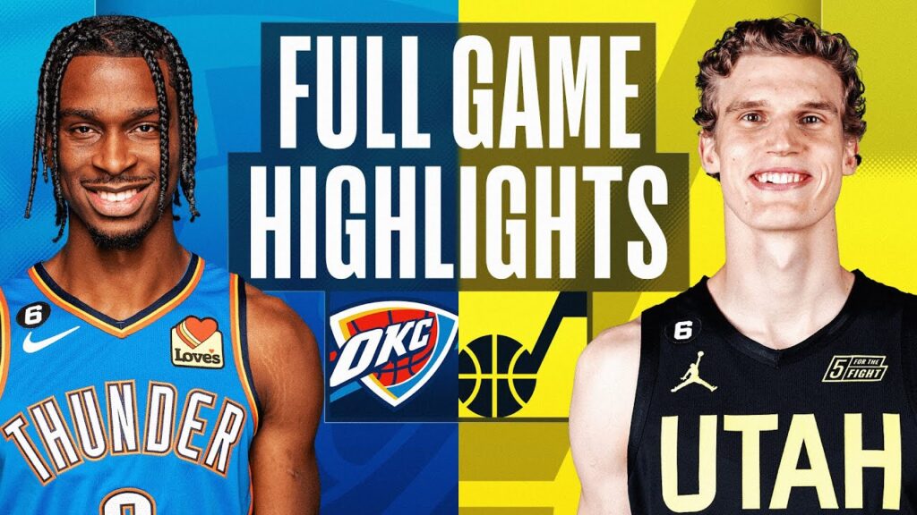 THUNDER at JAZZ | FULL GAME HIGHLIGHTS | February 23, 2023