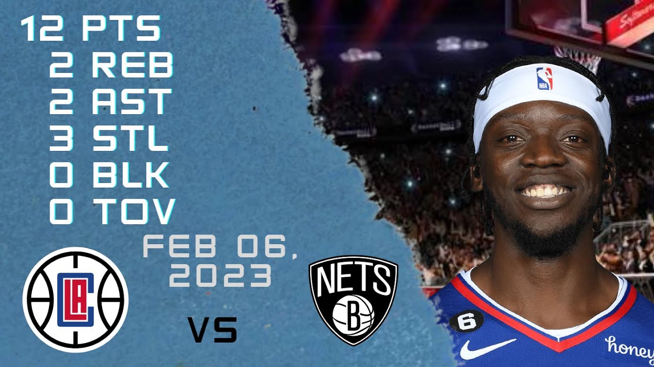 Reggie Jackson NBA Player Highlights 06-02-2023 CLIPPERS vs NETS REGULAR SEASON