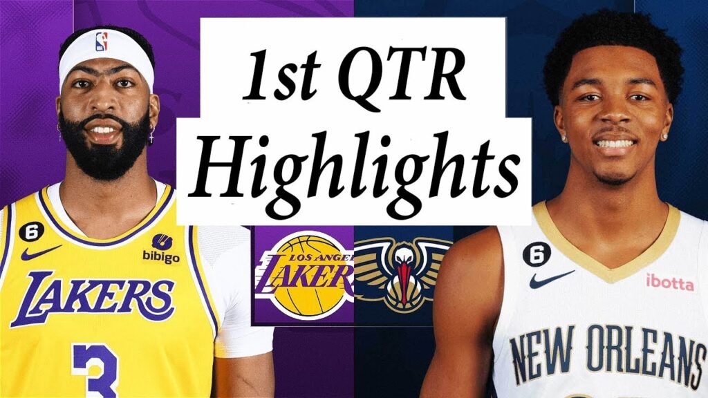Los Angeles Lakers vs. New Orleans Pelicans Full Highlights 1st QTR | Mar 14 | 2022-2023 NBA Season