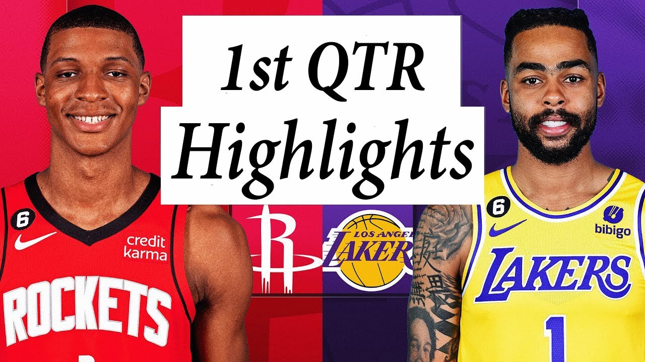 Los Angeles Lakers vs. Houston Rockets Full Highlights 1st QTR | Mar 15 | 2022-2023 NBA Season