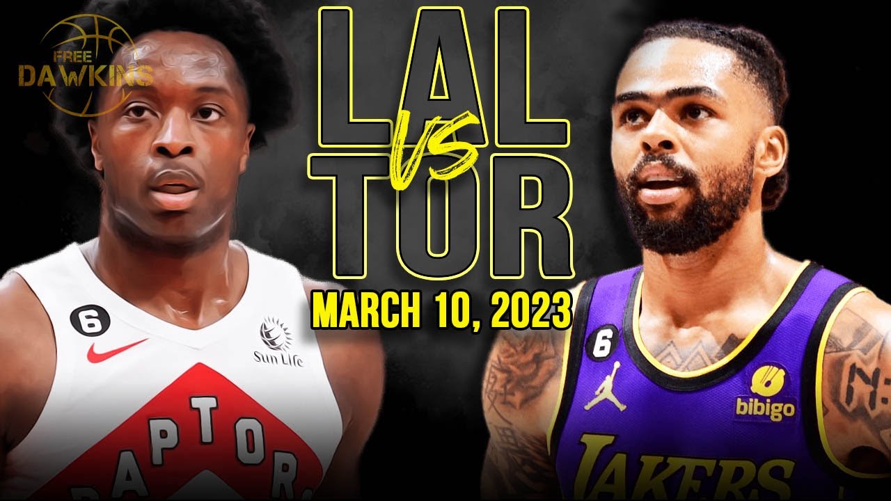 Los Angeles Lakers vs Toronto Raptors Full Game Highlights | March 10, 2023 | FreeDawkins