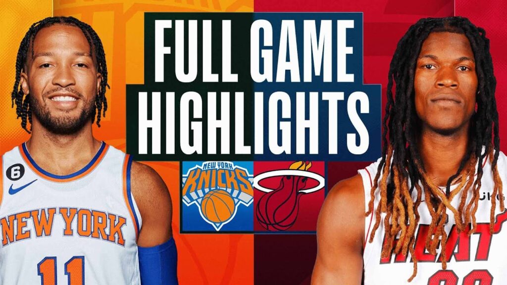 KNICKS at HEAT | FULL GAME HIGHLIGHTS | March 22, 2023
