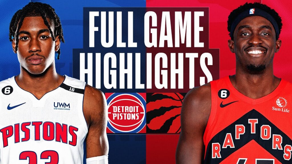 PISTONS at RAPTORS | FULL GAME HIGHLIGHTS | March 24, 2023