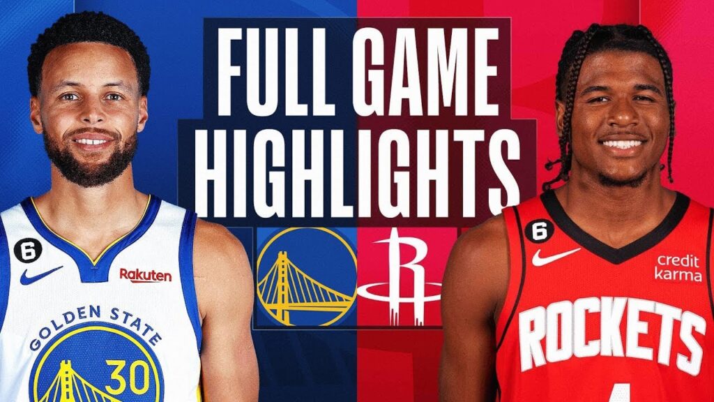 Golden State Warriors vs. Houston Rockets Full Game Highlights | 2022-2023 NBA Season
