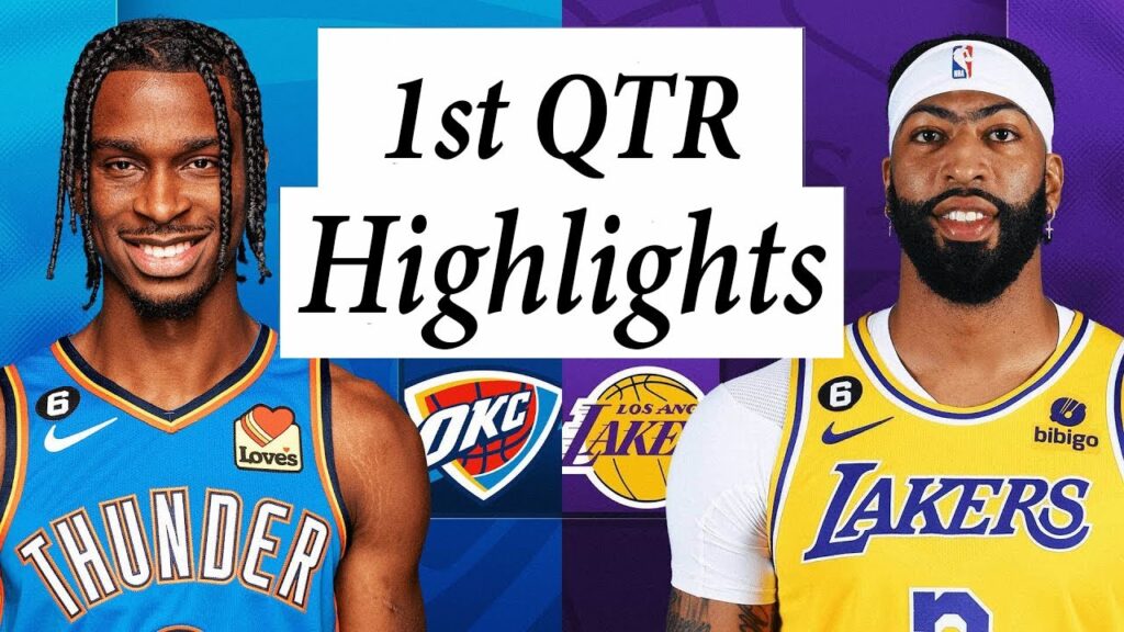 Oklahoma City Thunder vs. Los Angeles Lakers Full Highlights 1st QTR | Mar 24 | 2022-2023 NBA Season