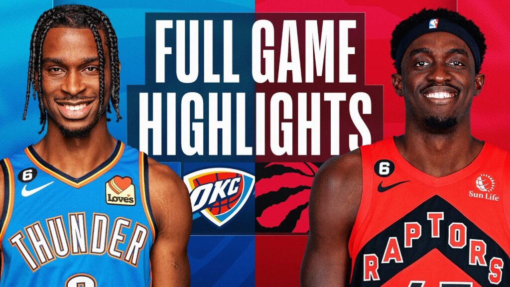 THUNDER at RAPTORS | FULL GAME HIGHLIGHTS | March 16, 2023