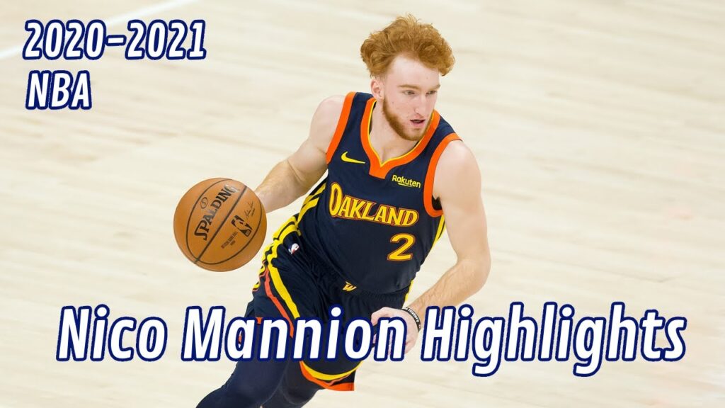 Nico Mannion | NBA Highlights 2020-2021 season