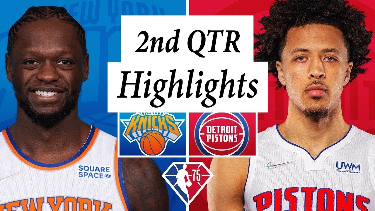 New York Knicks vs Detroit Pistons Full Highlights 2nd QTR | NBA Season 2022-23 Preseason Week 2