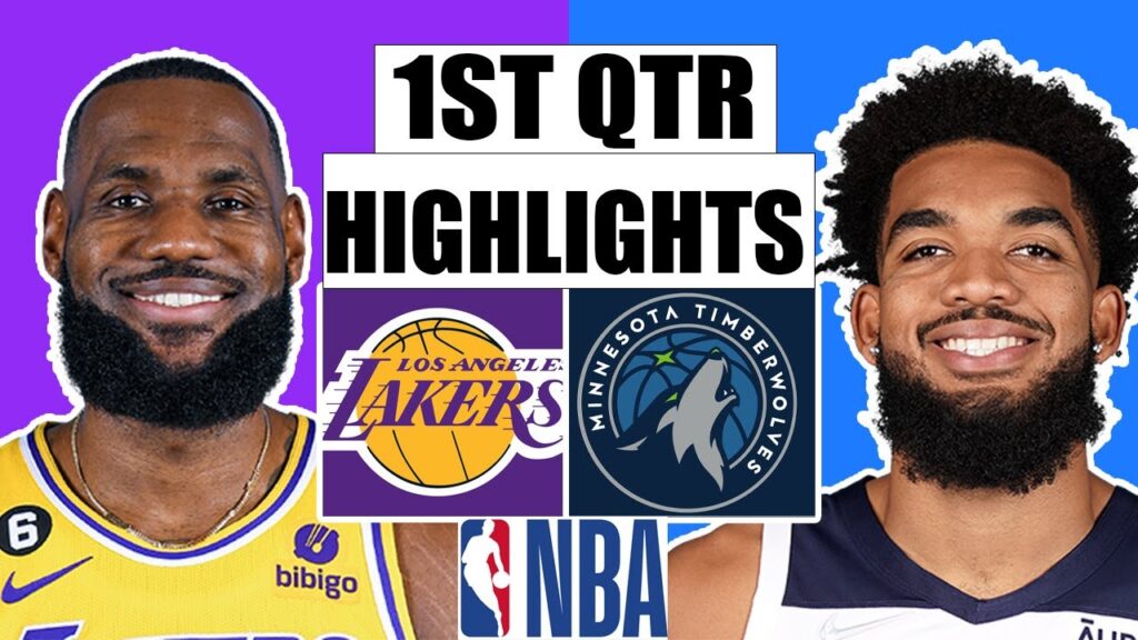 Los Angeles Lakers VS Minnesota Timberwolves FULL Game 1ST QTR Highlight | March 31 2023 NBA Season