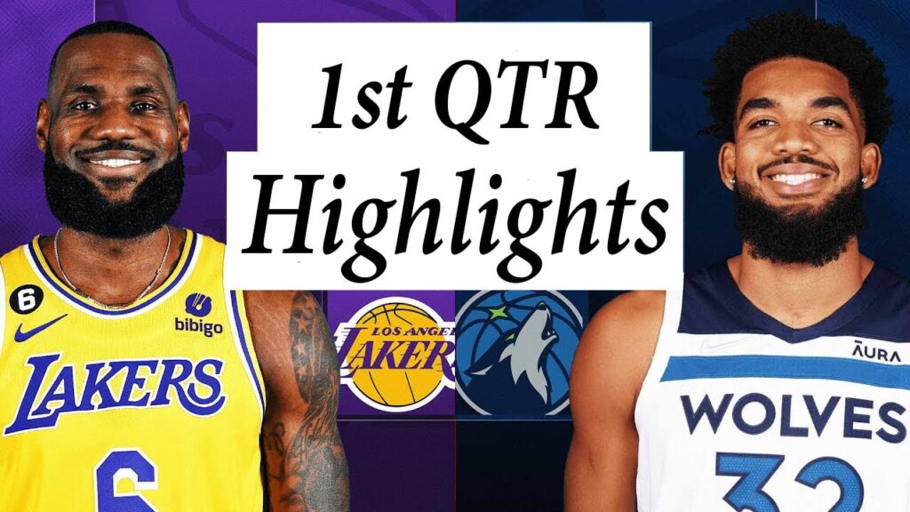 Los Angeles Lakers vs. Minnesota Timberwolves Full Highlights 1st QTR | Mar 31 | 2023 NBA Season