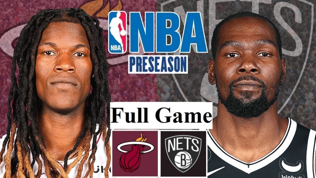 Brooklyn Nets vs Miami Heat Full Game Highlights | NBA Season 2022-23 Preseason Week 2