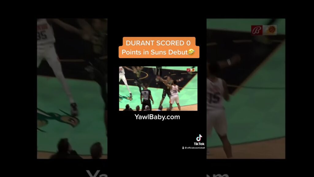 Durant locked up. 😫 #basketball #kd #suns #sports #nba #highlights #viral #fyp #suns #espn #nudy