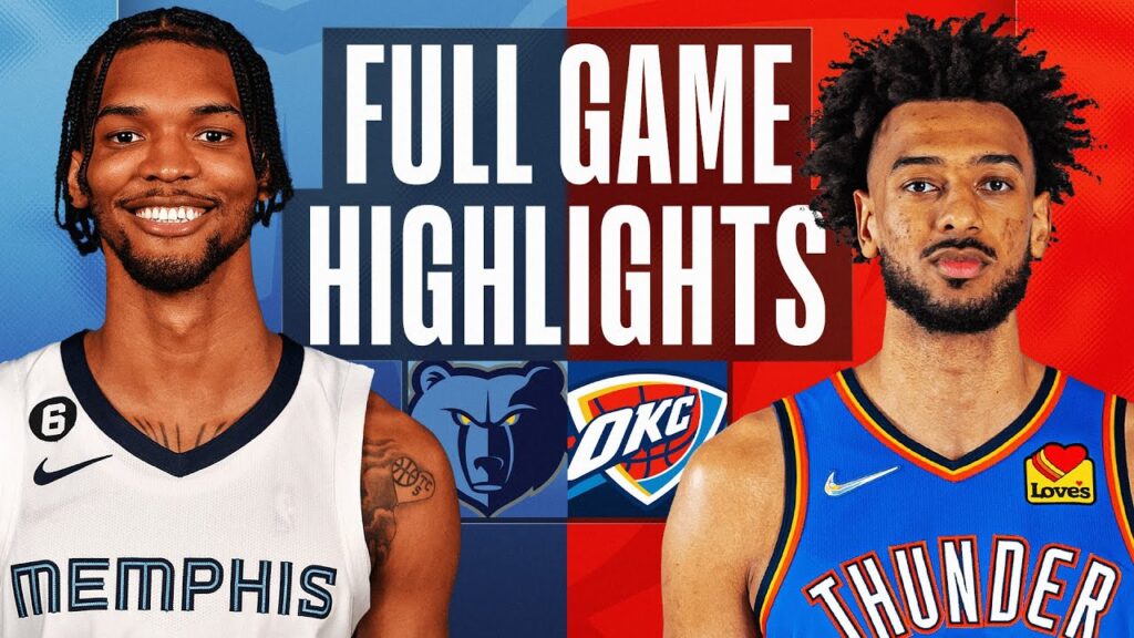 GRIZZLIES at THUNDER | FULL GAME HIGHLIGHTS | April 9, 2023