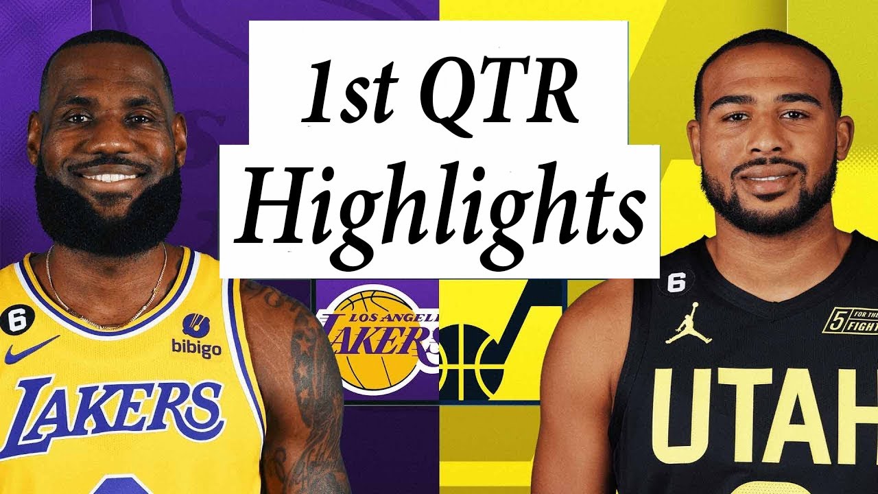 Utah Jazz vs. Los Angeles Lakers Full Highlights 1st QTR | Apr 9 | 2022-2023 NBA Season
