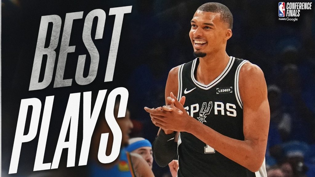 Wemby DOMINATED to Receive The 2026 Earvin “Magic” Johnson Western Conference Finals MVP 🔥