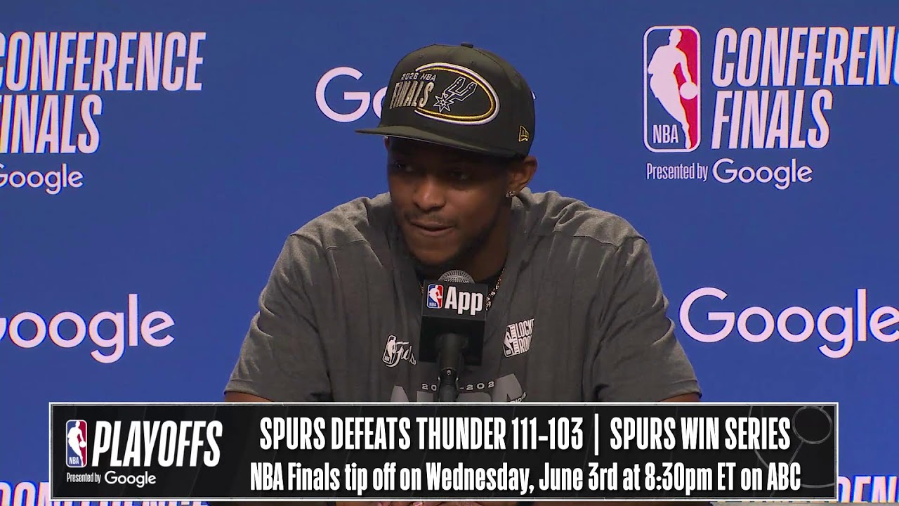 San Antonio Spurs vs. Oklahoma City Thunder | Game 7 Postgame Media Availability
