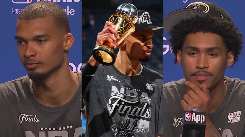 “I want to win so bad, it's like my life depends on it.” Spurs Talk Advancing to the NBA Finals
