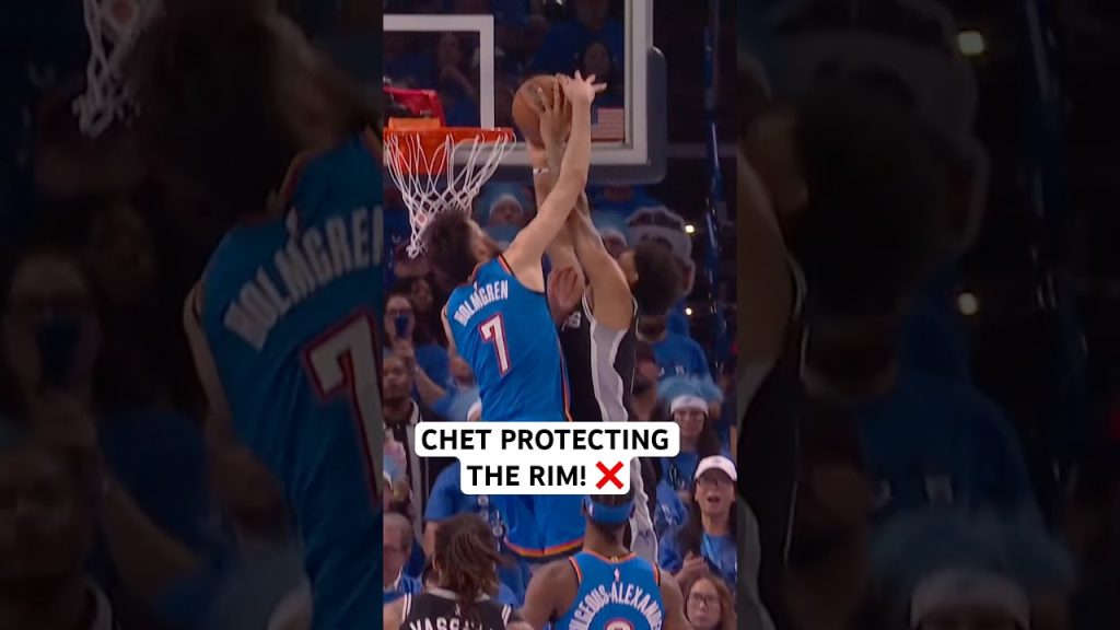 Chet Holmgren not giving up anything easy in Game 7