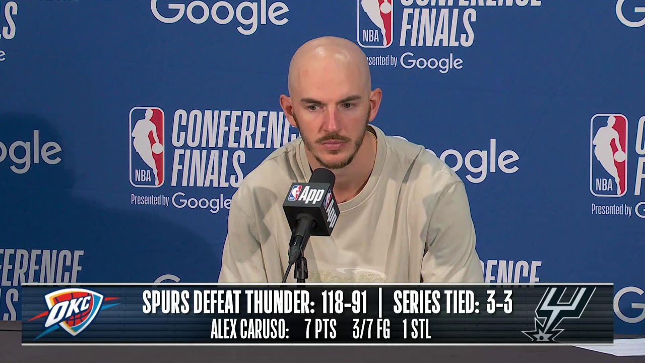 Oklahoma City Thunder vs. San Antonio Spurs | Game 6 Postgame Media Availability