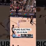 This run by the Spurs was insane in Game 6!