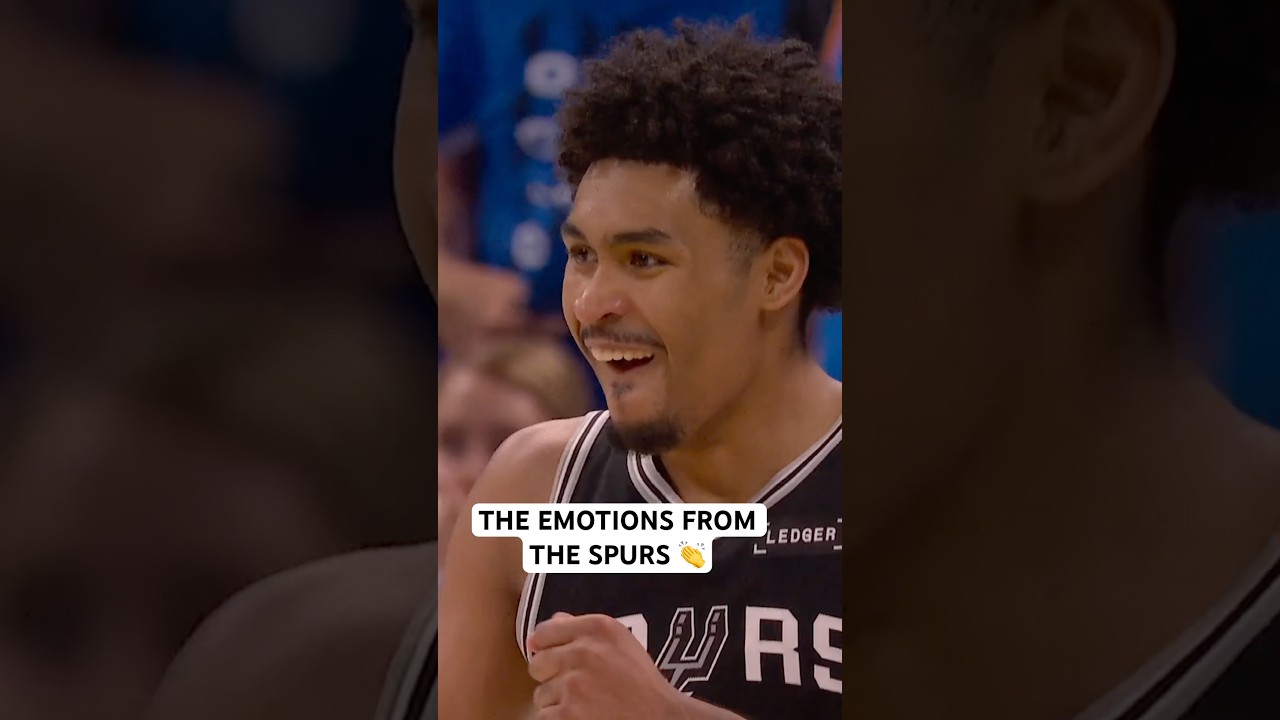 The Spurs emptied the tank 😅