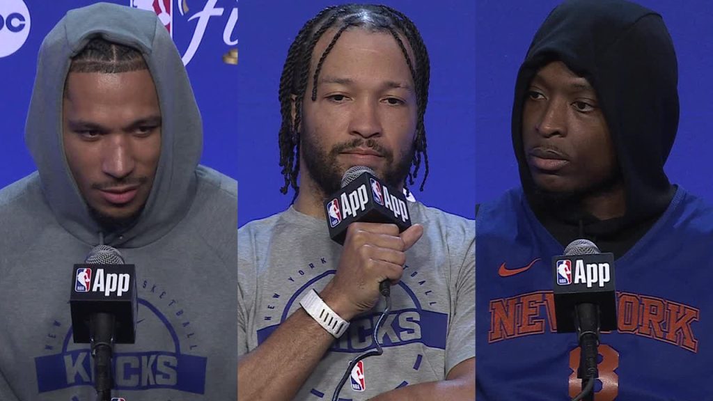 “We can't be satisfied just because we're here” Knicks Players on Importance of the NBA Finals