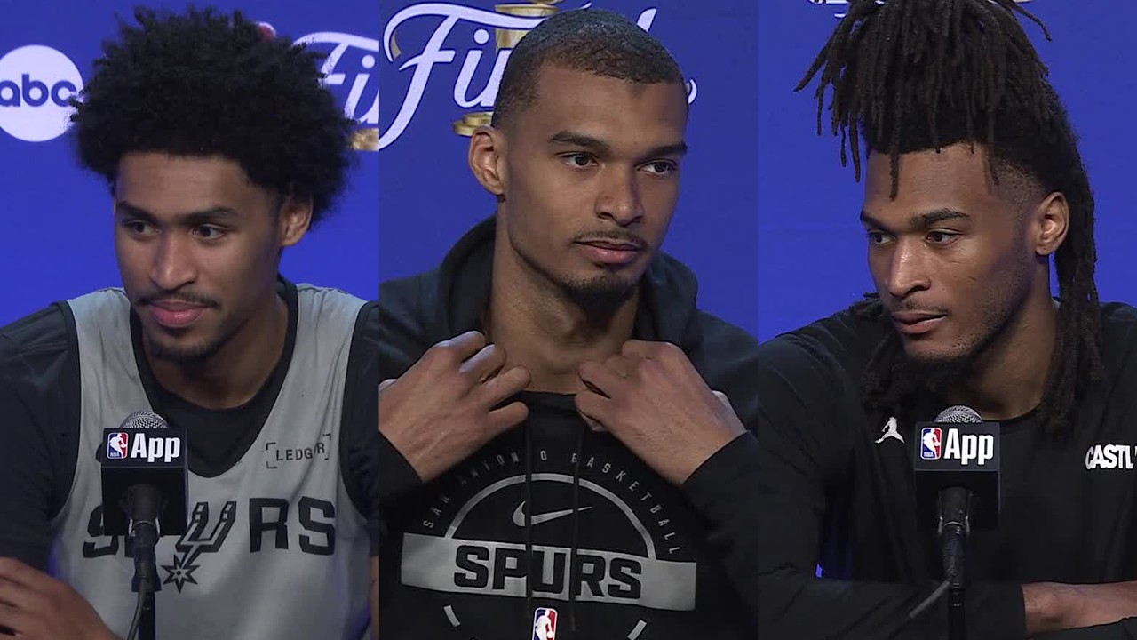 “Wanting to win so bad & doing whatever it takes” Spurs Players Talk Before Game 1 of the NBA Finals
