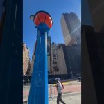 The Finals festivities are ever-present in New York with the subways painted blue & orange! 🟠🔵
