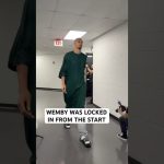 Wemby’s pregame outfit for Game 6 🔥
