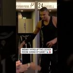 Wemby gets the Spurs locker room hyped ahead of Game 1!