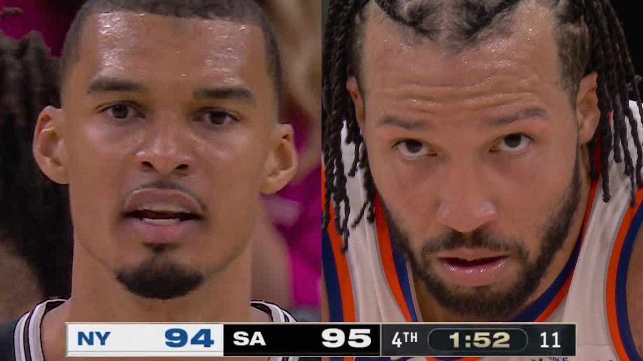 Final 4:53 WILD GAME 1 ENDING #3 Knicks at #2 Spurs | June 3, 2026