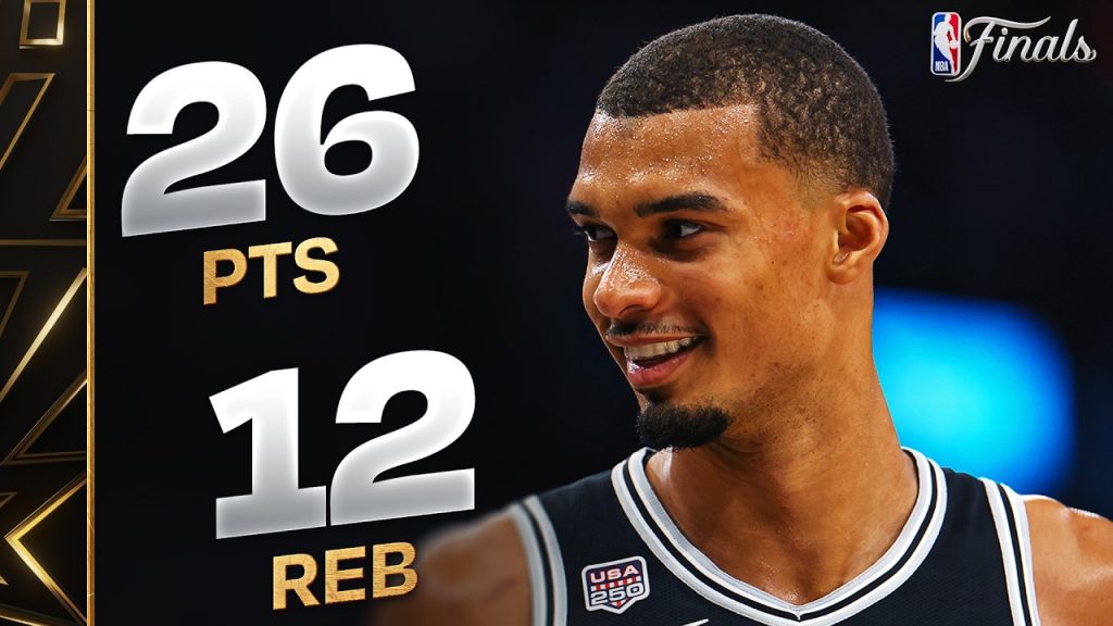 Wemby Drops 26 PTS & 12 REB in NBA Finals Debut | June 3, 2026