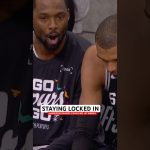 Harrison Barnes making sure Wemby stays locked in with Game 7 coming up