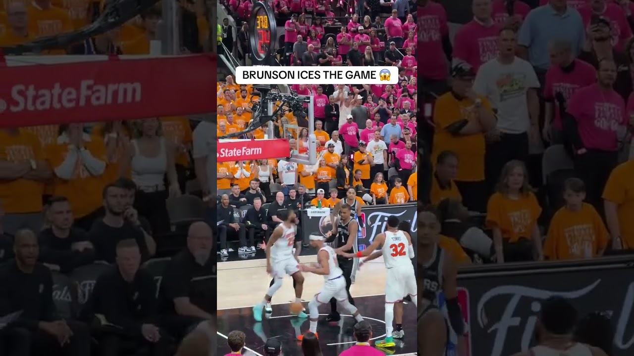 JALEN BRUNSON SEALS IT 😱🏆