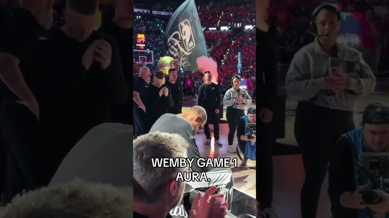 WEMBY’S FIRST FINALS GAME STARTS NOW 🏆