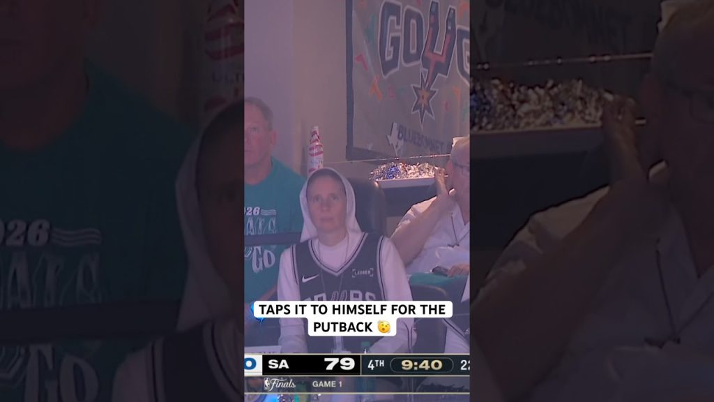 The Spurs nuns approve 🙂‍↕️ 🏆