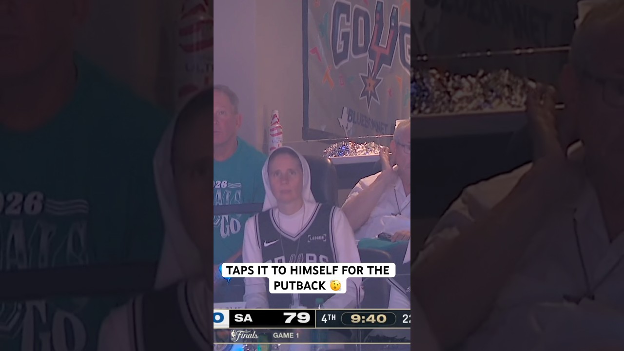 The Spurs nuns approve 🙂‍↕️ 🏆