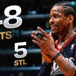 When Allen Iverson Dropped 48 In His NBA Finals Debut vs Lakers! 👑 (25 Years Later) | June 6, 2001