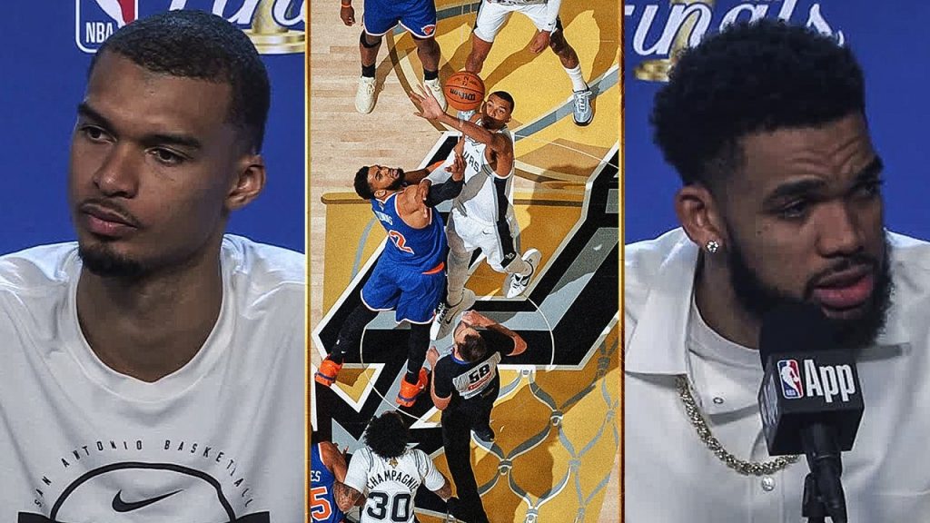 Knicks & Spurs Speak After WILD Game 2 of the 2026 NBA Finals!
