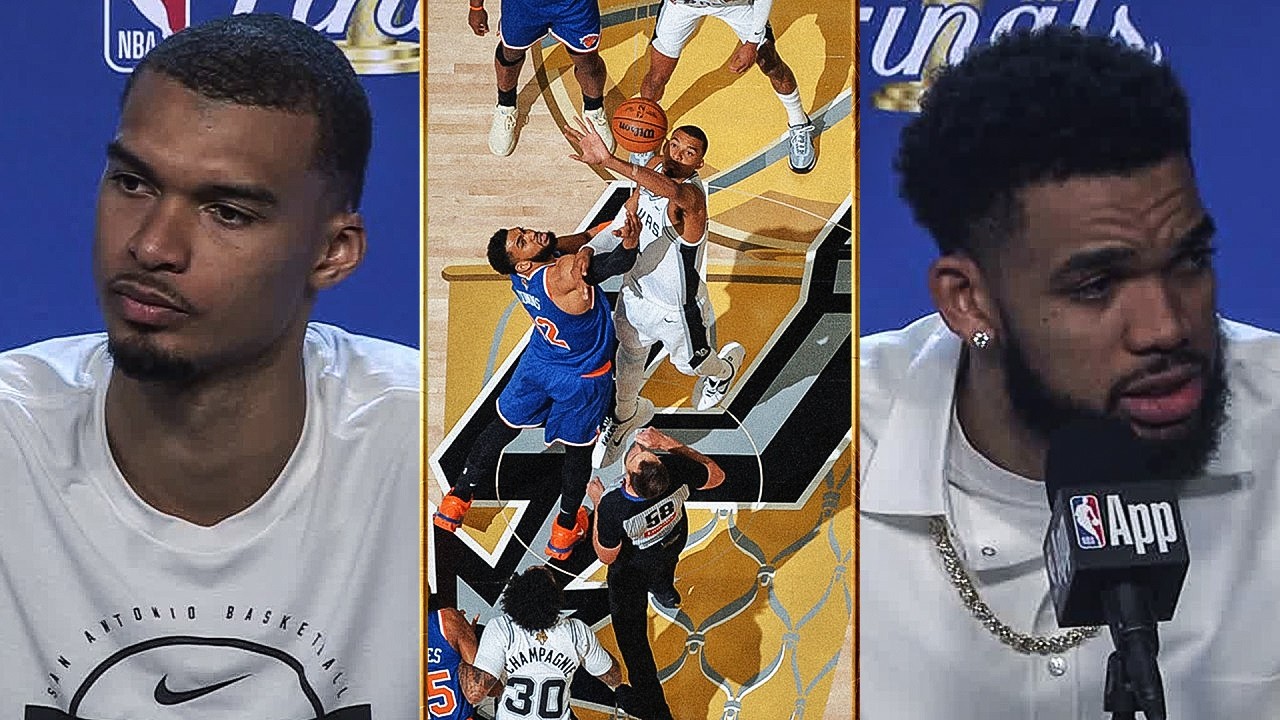 Knicks & Spurs Speak After WILD Game 2 of the 2026 NBA Finals!