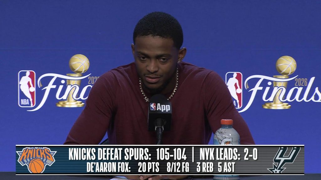 New York Knicks vs San Antonio Spurs | NBA Finals Game 2 Postgame Media Availability