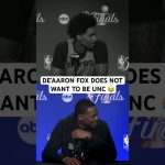 Dylan Harper calls De’Aaron Fox Unc and he was not having it 😂