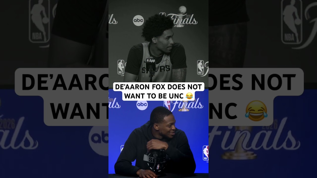 Dylan Harper calls De’Aaron Fox Unc and he was not having it 😂