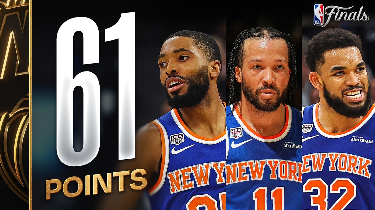 Jalen Brunson, KAT & Mikal Bridges PUT ON A SHOW in Game 2 of the NBA Finals | June 5, 2026