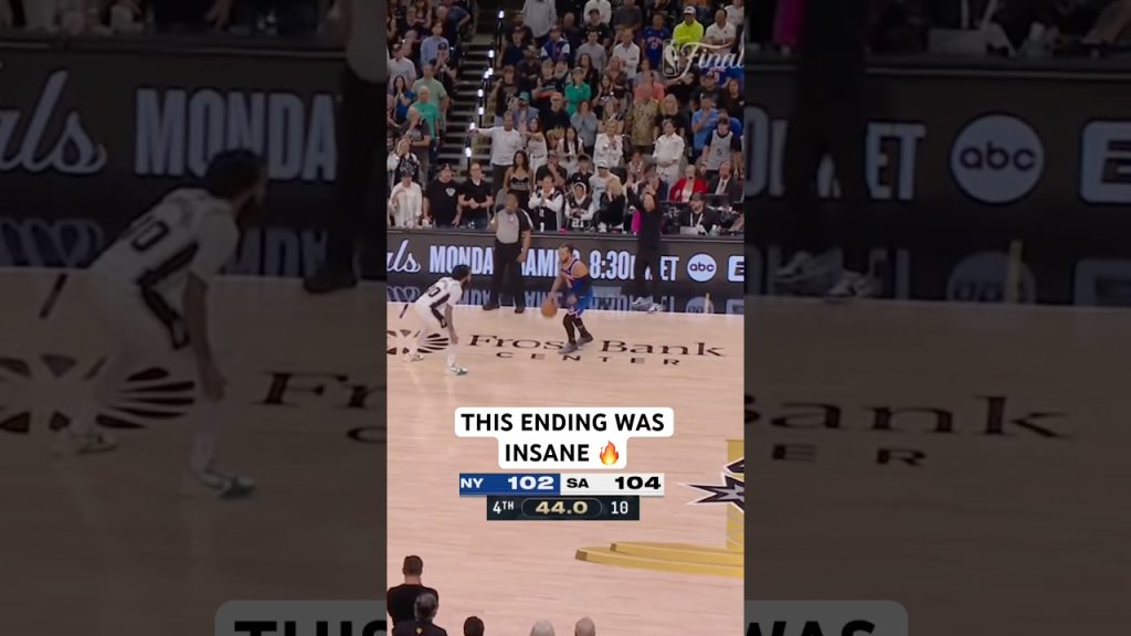 Spurs vs Knicks Game 2 of the NBA Finals was wild! 🔥