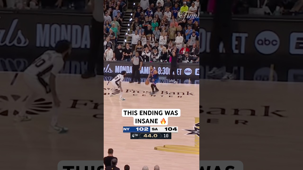 Spurs vs Knicks Game 2 of the NBA Finals was wild! 🔥